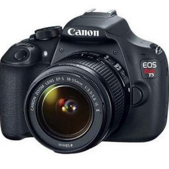 Canon rebel t5 camera with lots of extras - Picture 2 of 5